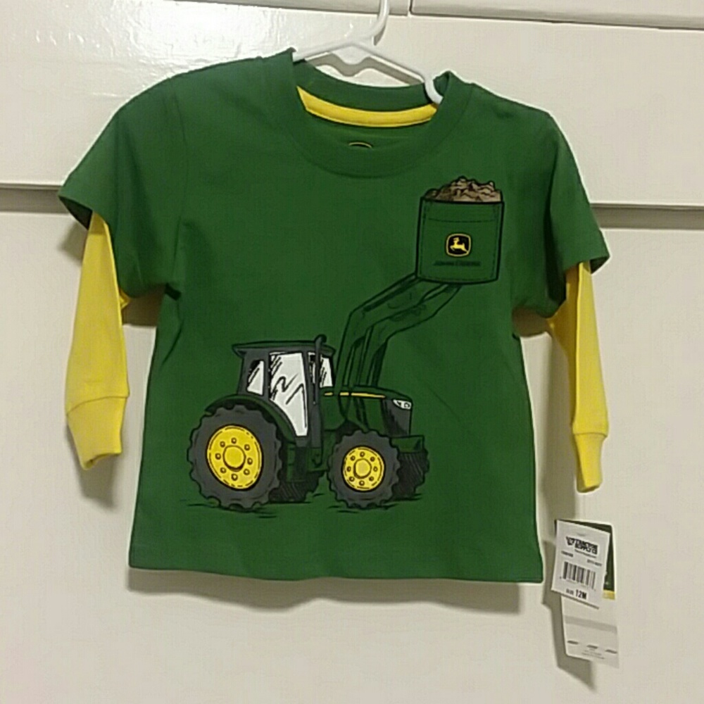 NWT John Deere long sleeve T-shirt
